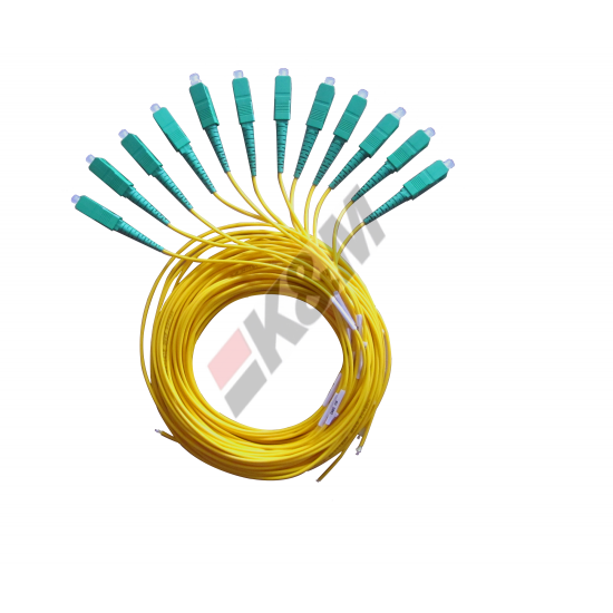  SC/UPC-12D SM/MM fiber optic pigtail