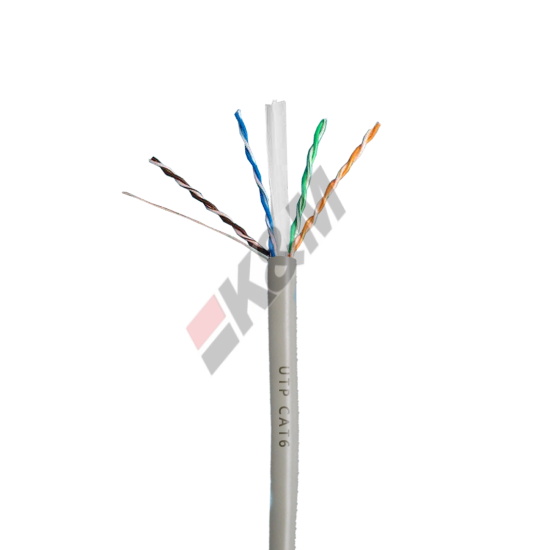 4X2X0.5CU CAT6 UTP PVC câble LAN