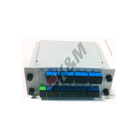 boîte de SCPC Mini plug-in PLC Splitter 1 x 16